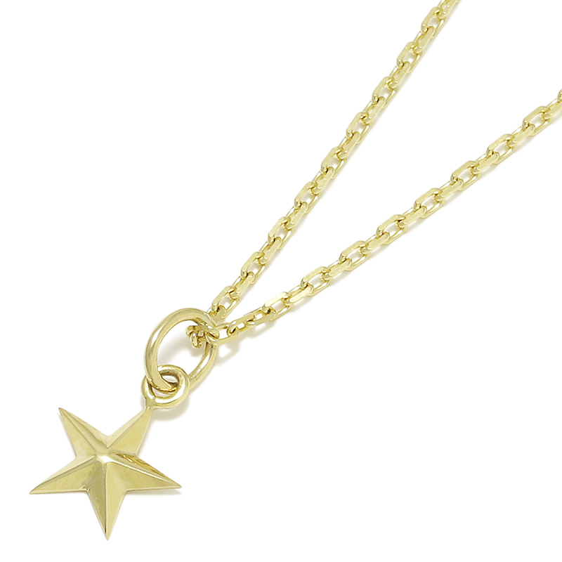 Small Star Charm - K18Yellow Gold