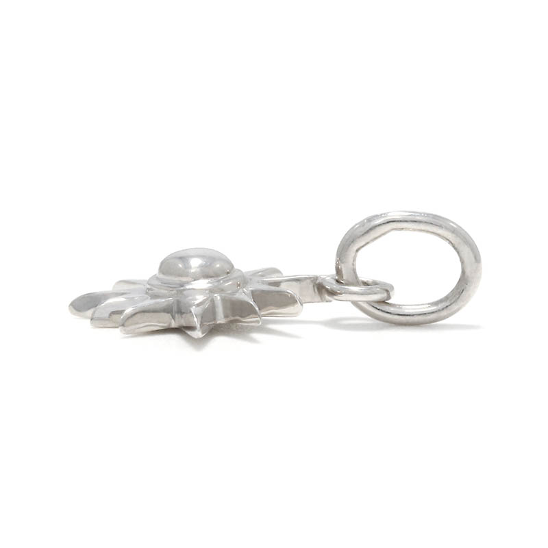 Small Sun Charm - Silver