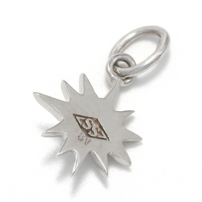 Small Sun Charm - Silver