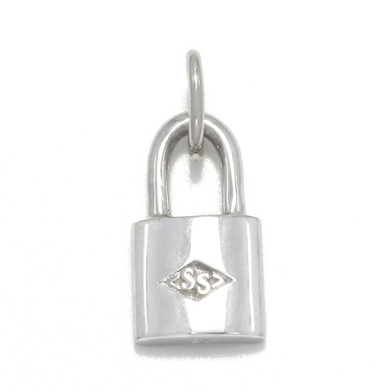 Small Key Charm - Silver