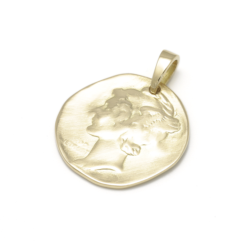 Liberty Head Pendant - K18Yellow Gold