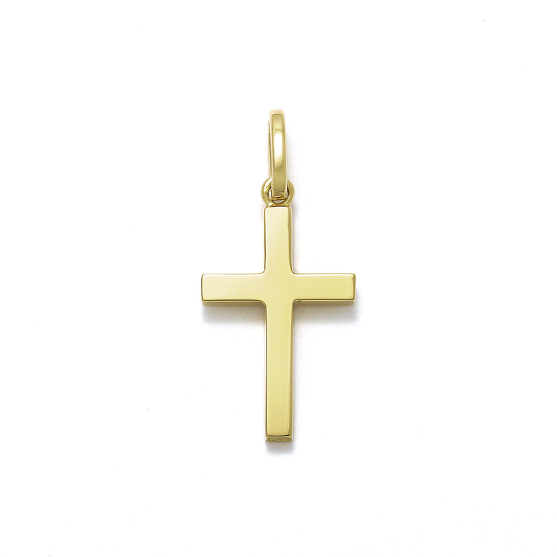 Simple Cross Pendant - Small