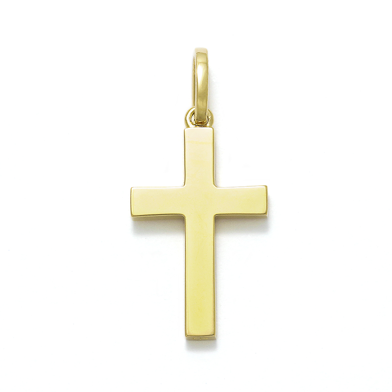 Simple Cross Pendant - Medium