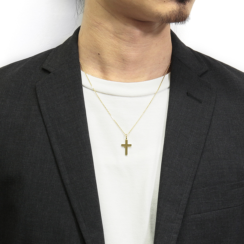 SYMPATHY OF SOUL（シンパシーオブソウル） Simple Cross Pendant