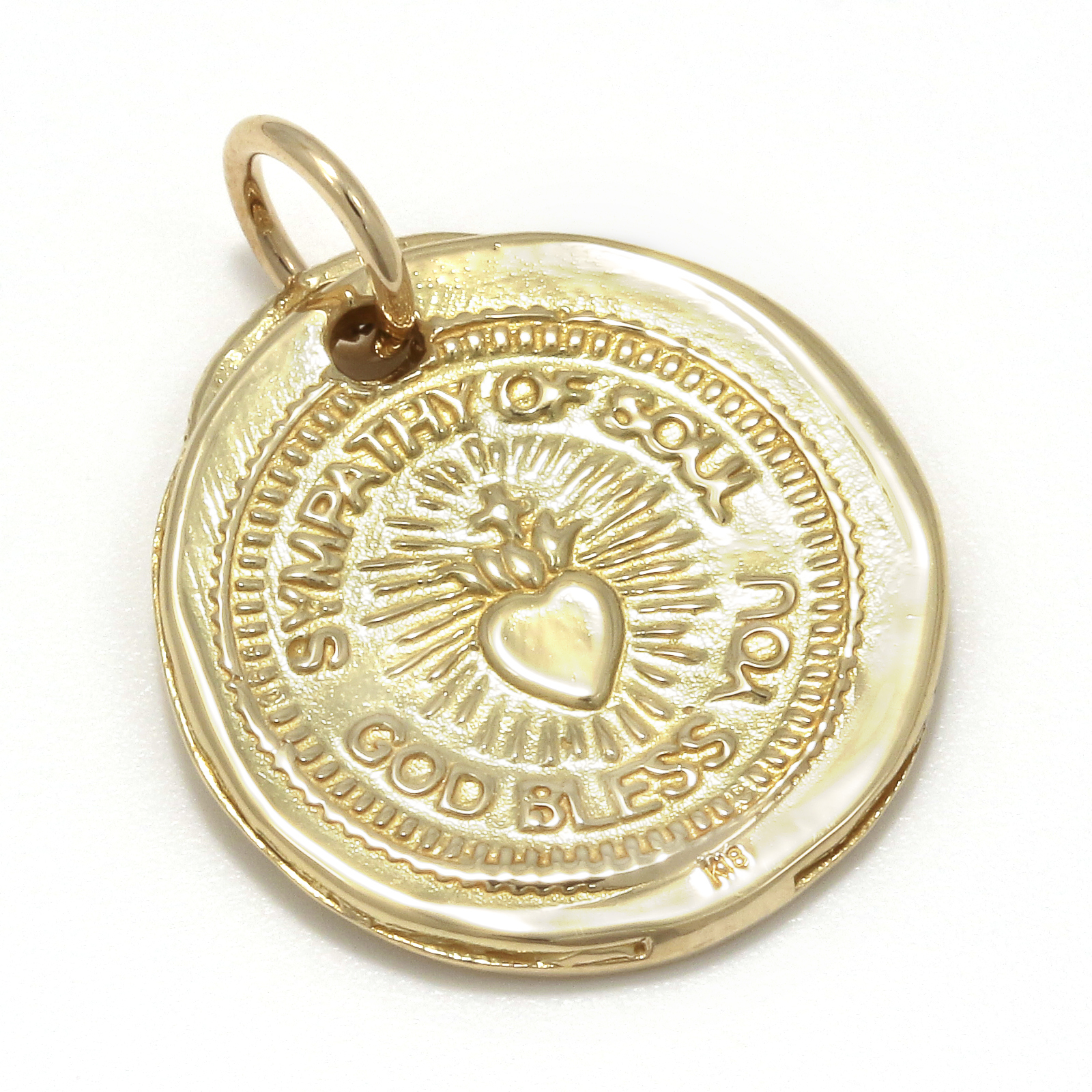 B.C. Coin Pendant / Hope Sun - K18Yellow Gold