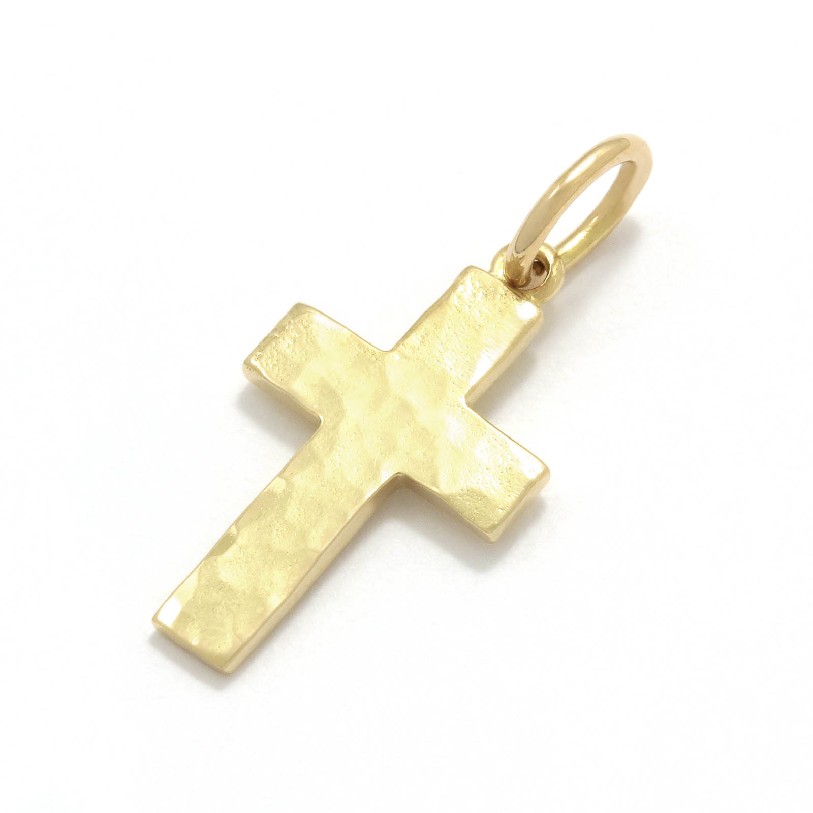 Hammer Cross Pendant - K18Yellow Gold