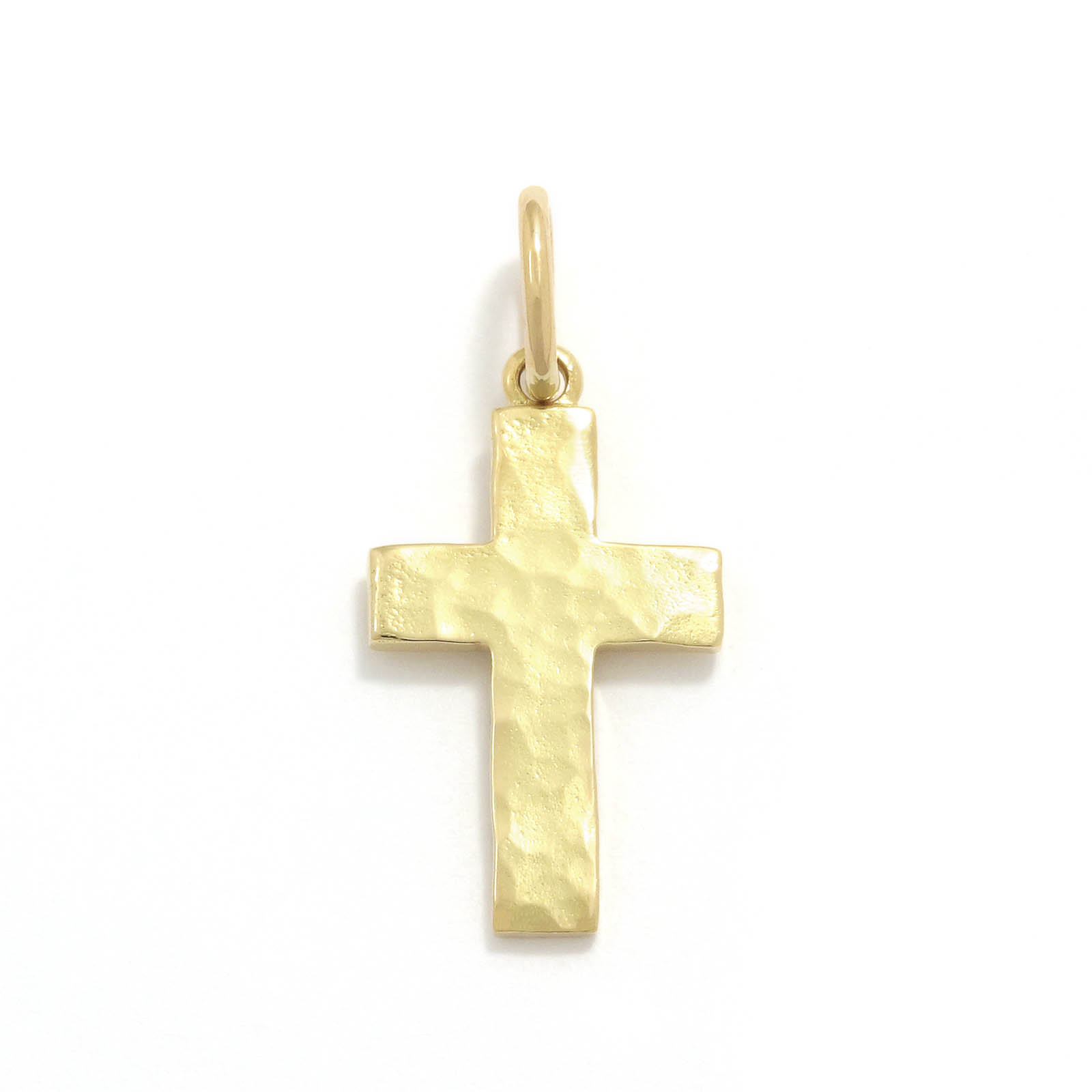 Hammer Cross Pendant - K18Yellow Gold