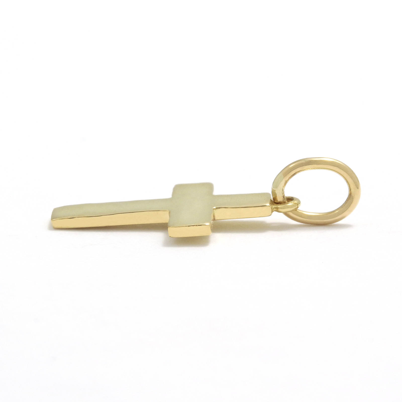 Hammer Cross Pendant - K18Yellow Gold