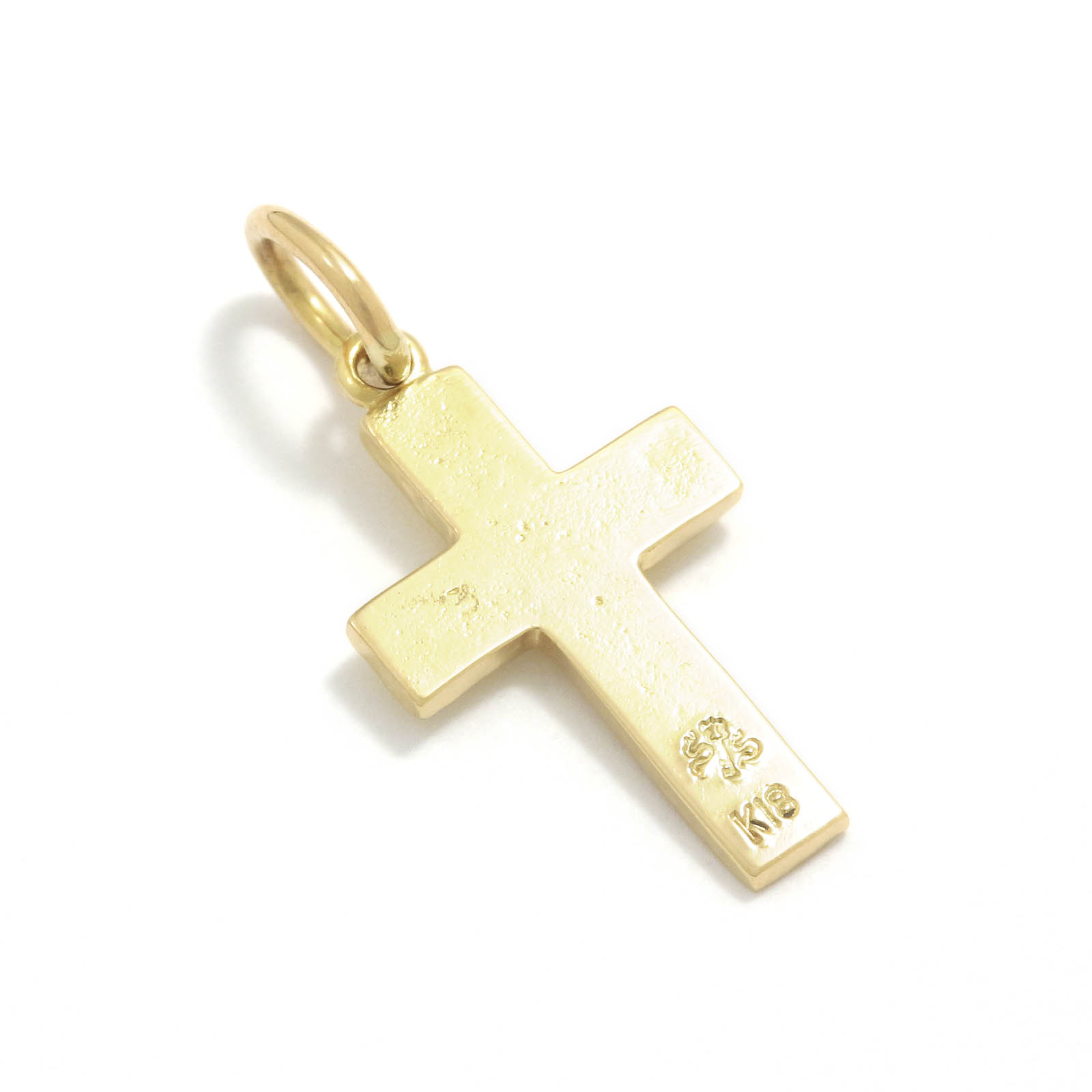 Hammer Cross Pendant - K18Yellow Gold