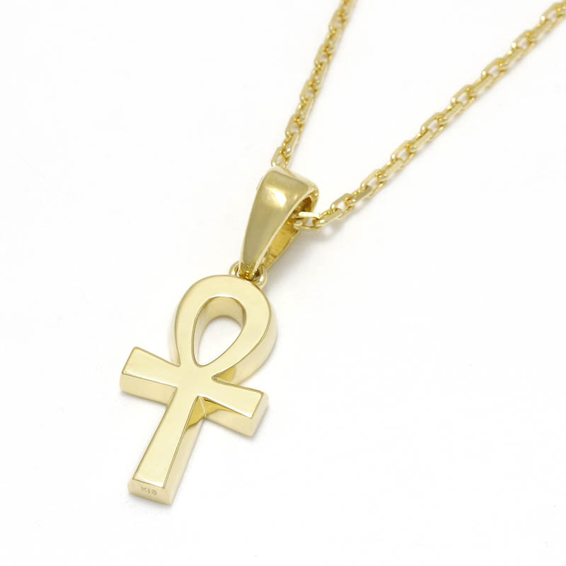 Ankh Pendant - K18Yellow Gold