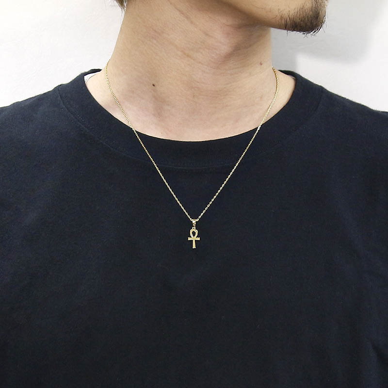 Ankh Pendant - K18Yellow Gold