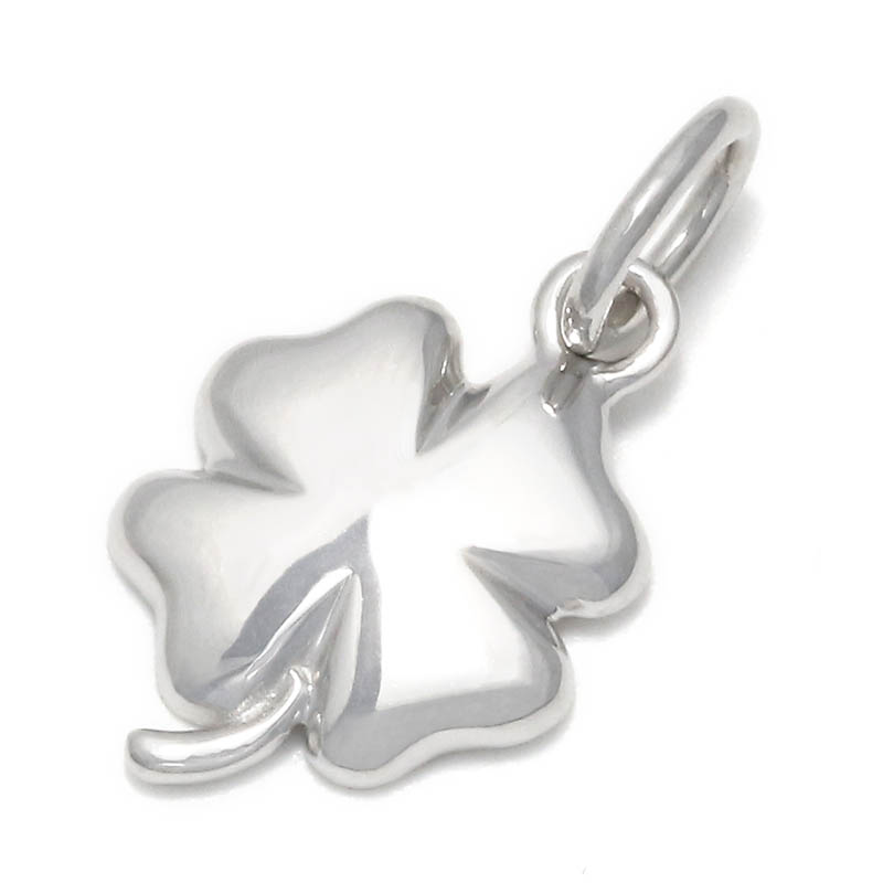 Small Clover Charm - Silver