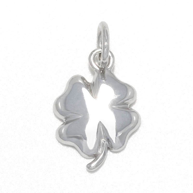 Small Clover Charm - Silver