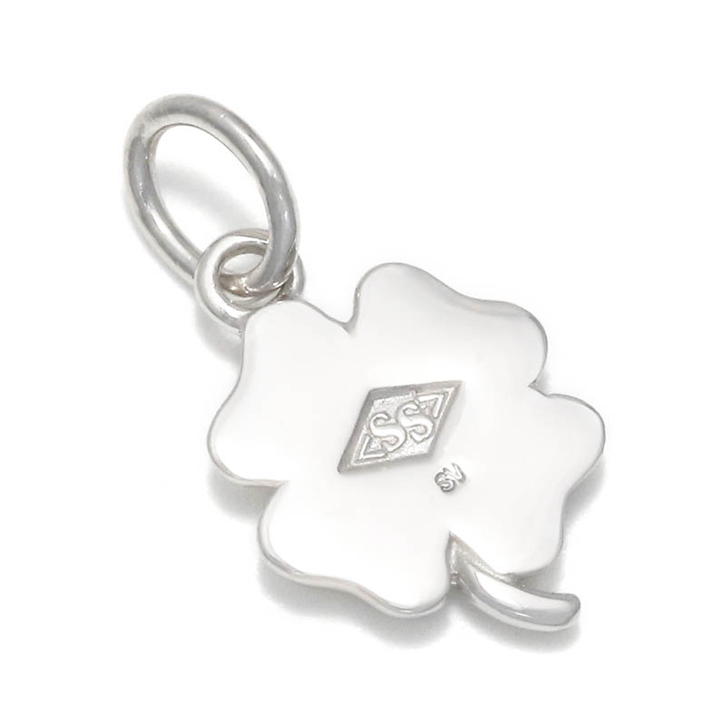 Small Clover Charm - Silver