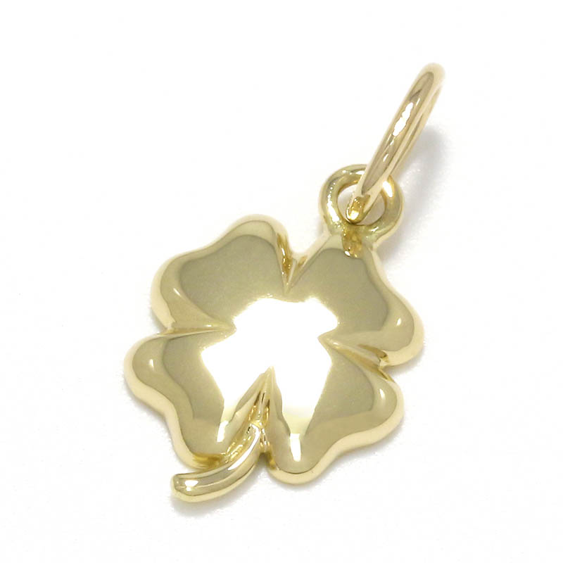 Small Clover Charm - K18Yellow Gold