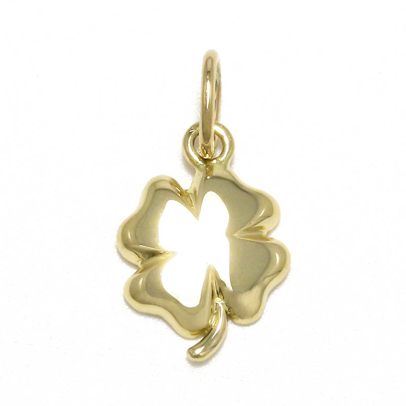 Small Clover Charm - K18Yellow Gold
