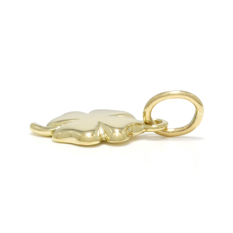 Small Clover Charm - K18Yellow Gold