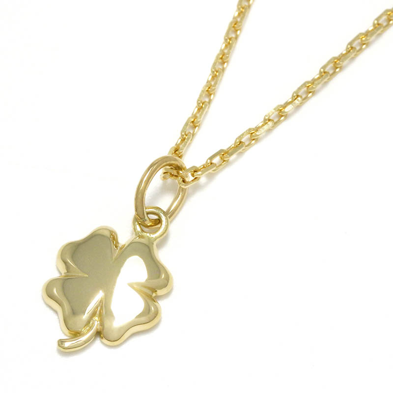 Small Clover Charm - K18Yellow Gold