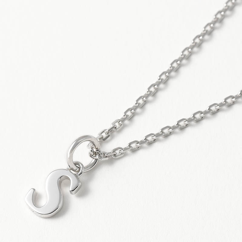 Alphanumeric Charm - Silver