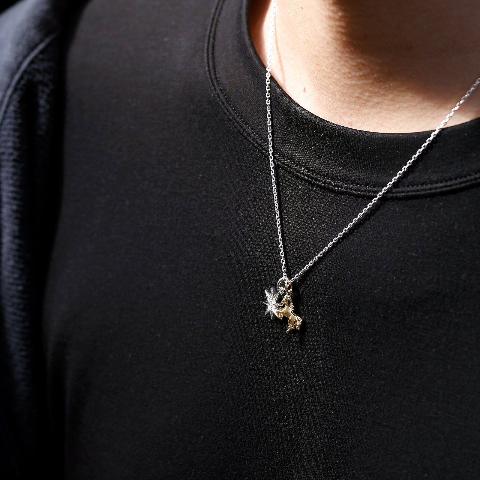 SYMPATHY OF SOUL（シンパシーオブソウル） Sun Star Pendant - Silver