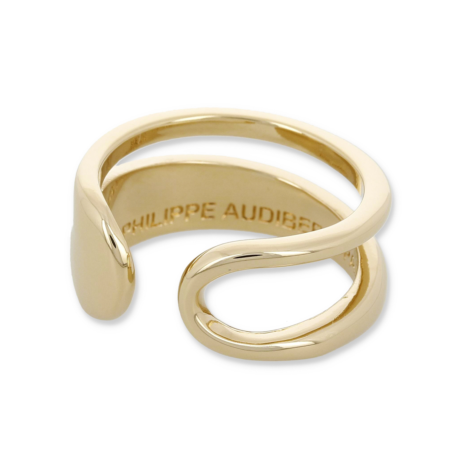 Tobias Double Ring - Light Gold Color