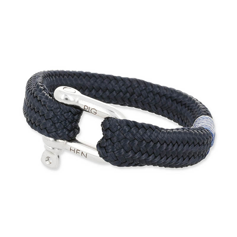Gorgeous George - Navy | Silver