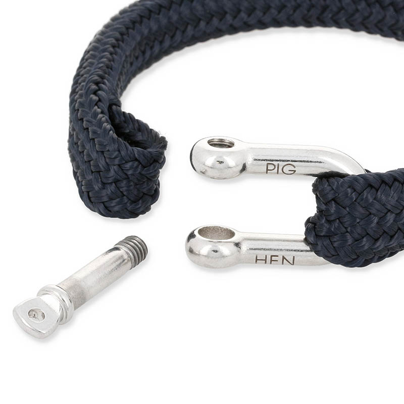 Gorgeous George - Navy | Silver
