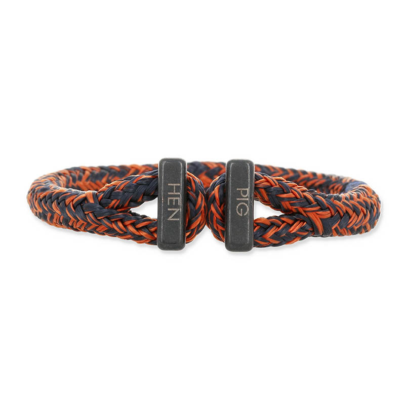 Icy Ike - Navy×Maple Orange | Black