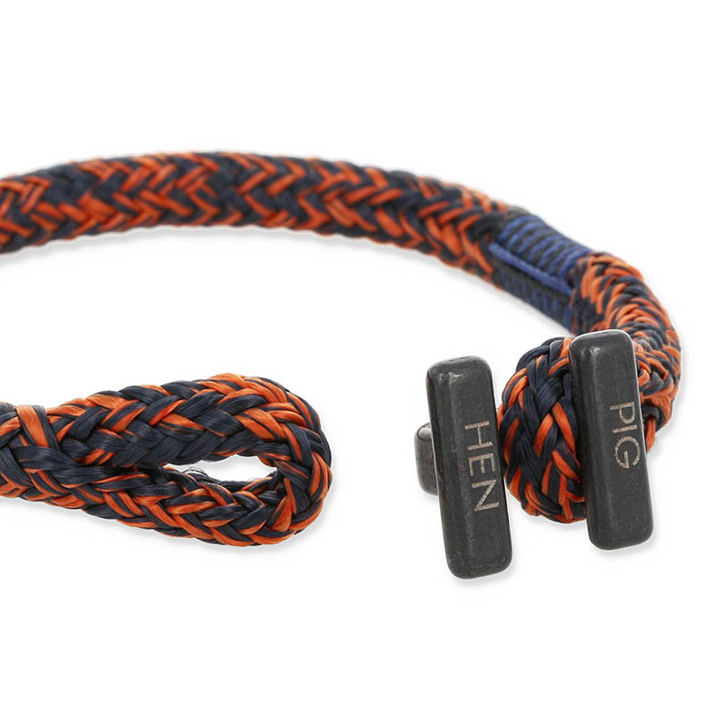 Icy Ike - Navy×Maple Orange | Black