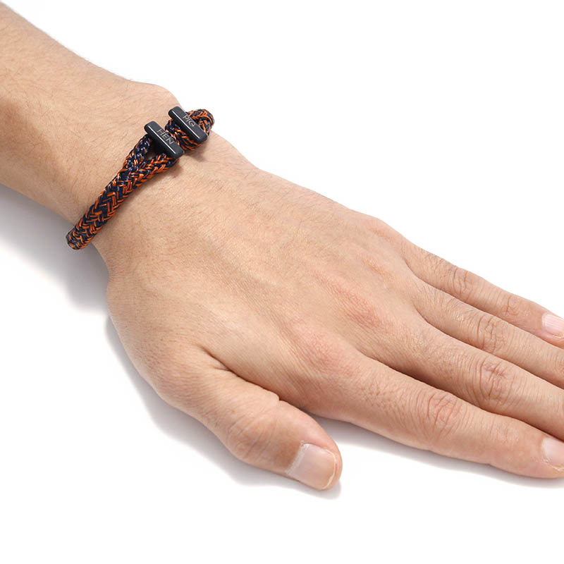 Icy Ike - Navy×Maple Orange | Black