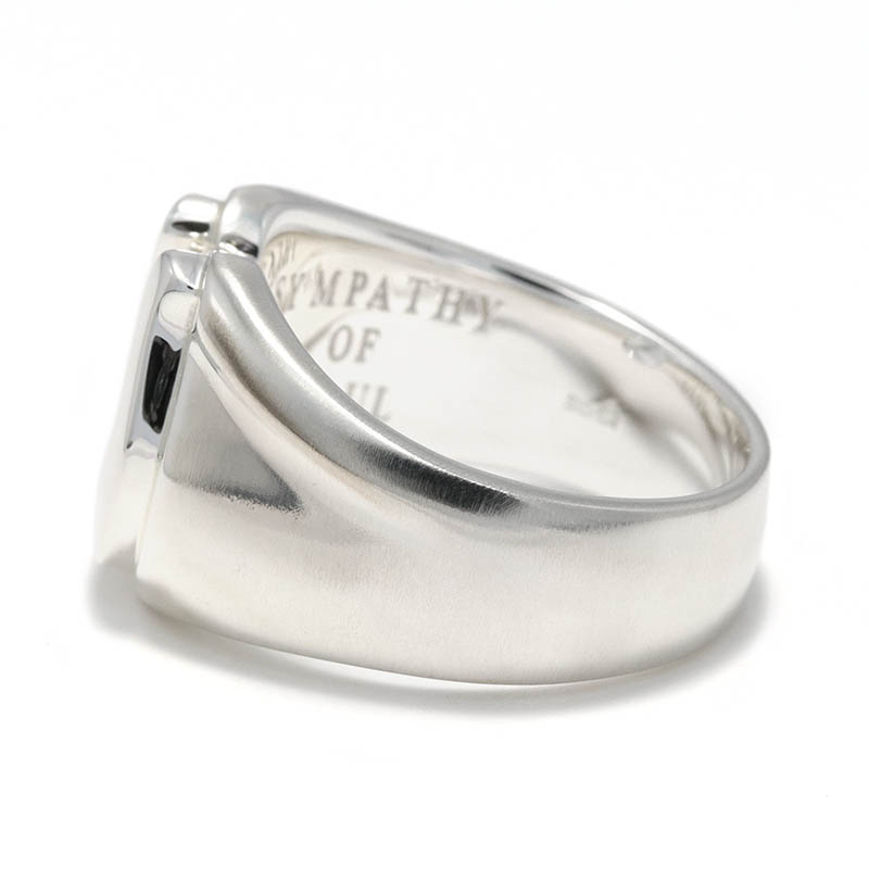 【受注販売商品 ※納期：約2ヶ月】Medium Horseshoe Combination Ring -  Silver（ミディアムホースシューコンビネーションリング - シルバー）　SYMPATHY OF SOUL（シンパシーオブソウル）
