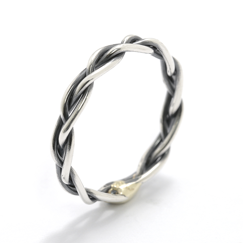 Woven Ring - Silver