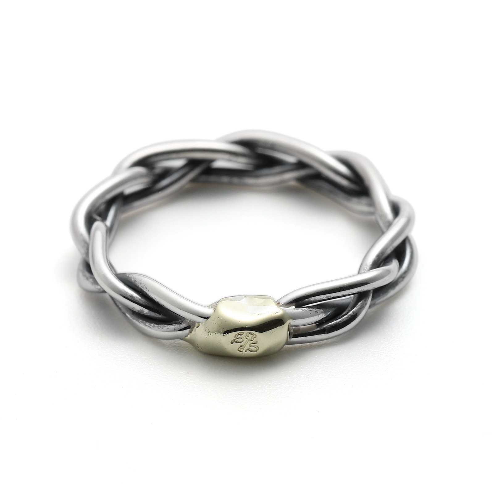Woven Ring - Silver