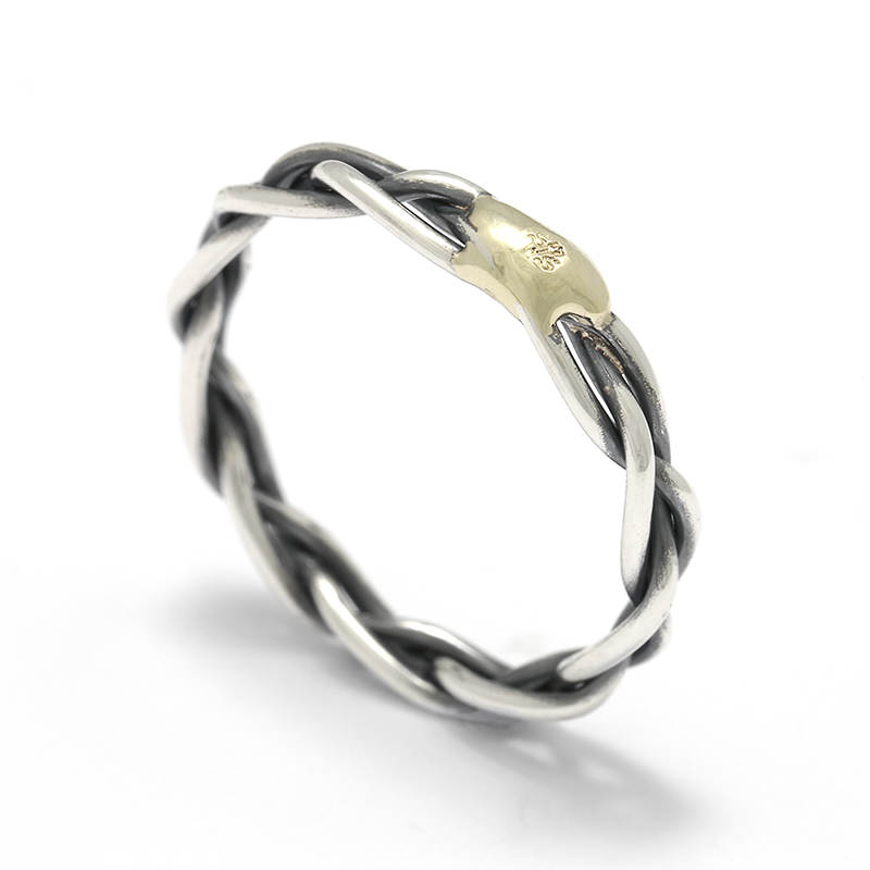 Woven Ring - Silver