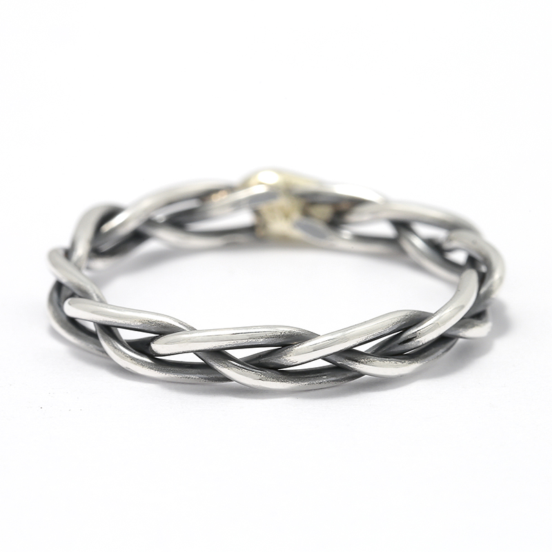 Woven Ring - Silver