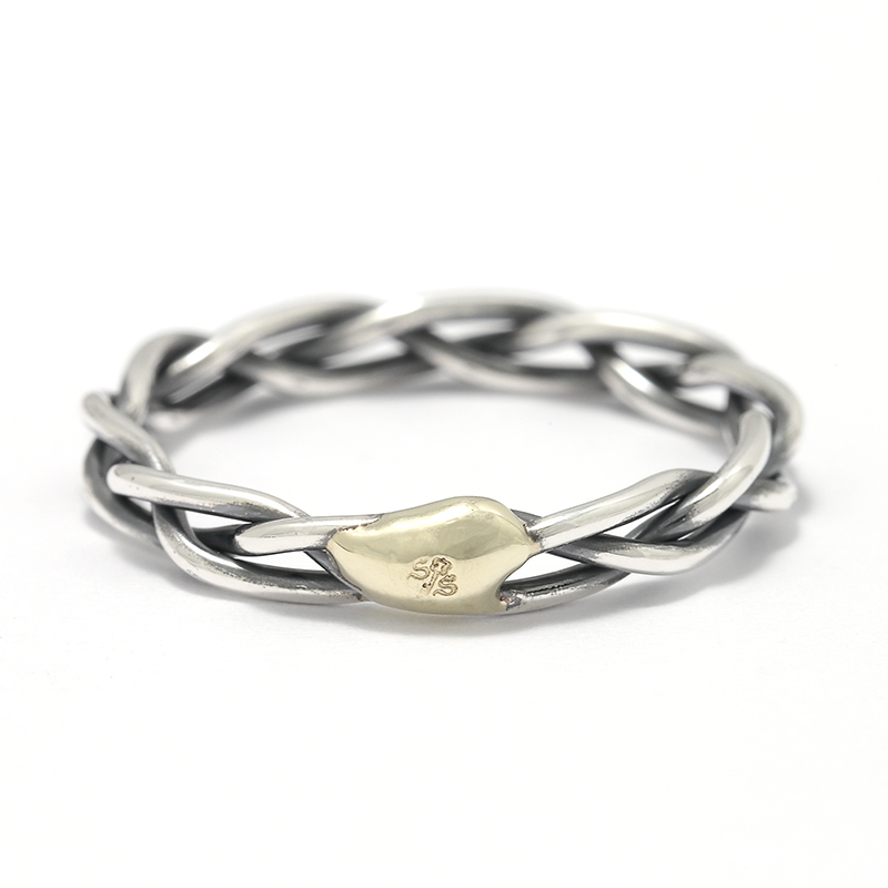 Woven Ring - Silver