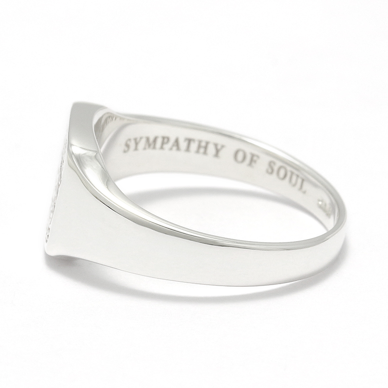 Small Signature Ring - Silver