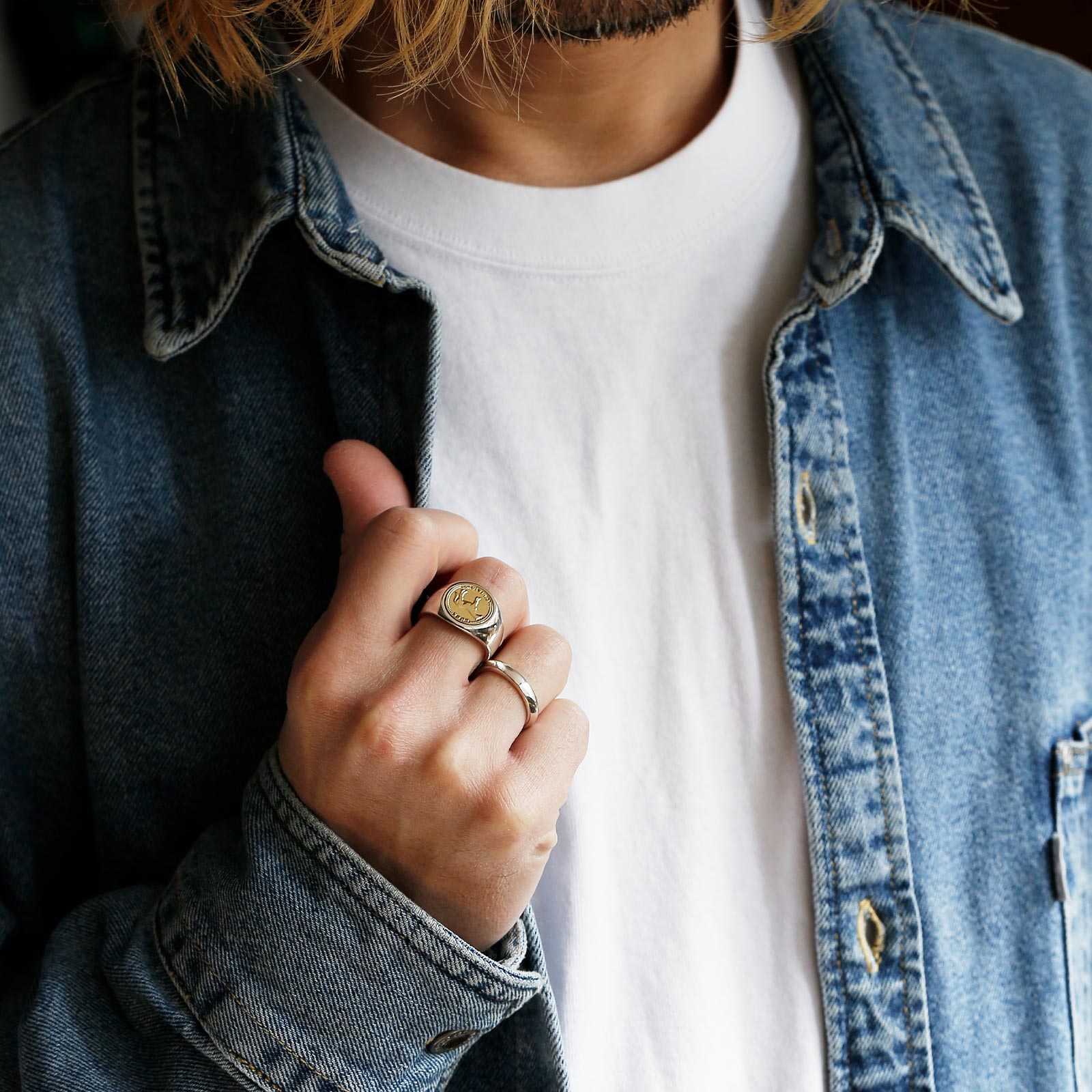 Classic Coin Ring Luck Horse_Expression Ring