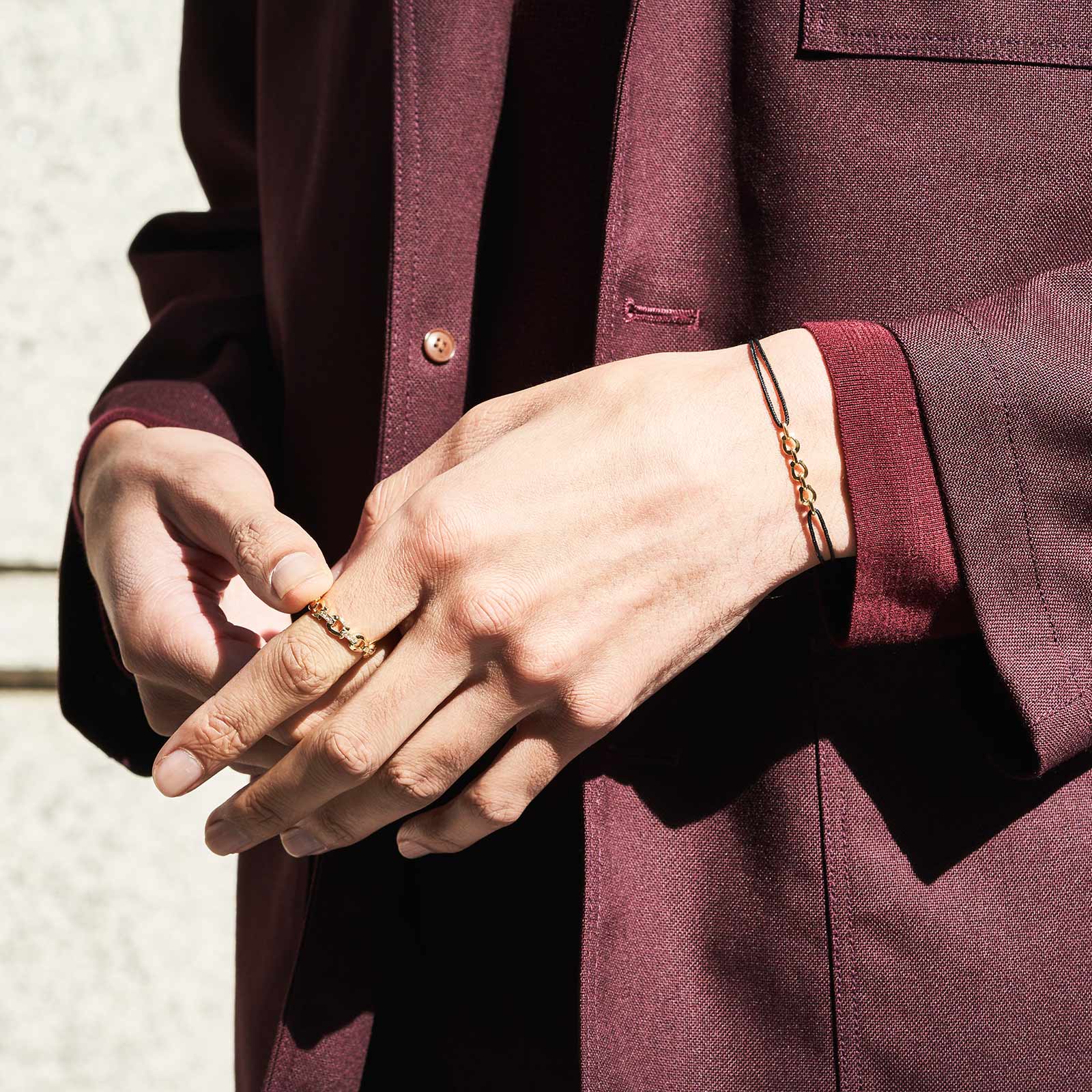 aikoさん着用 o.watery ハートブレスレット heart bracelet / silver