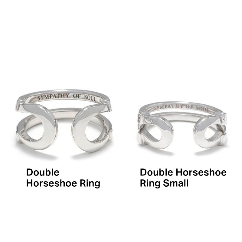 Double Horseshoe Ring比較 