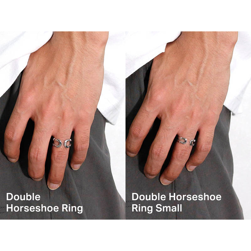 Double Horseshoe Ring比較 