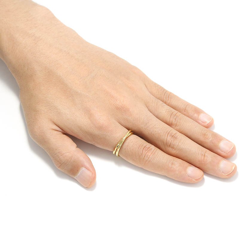 Tiny Infinity Ring - K18Yellow Gold