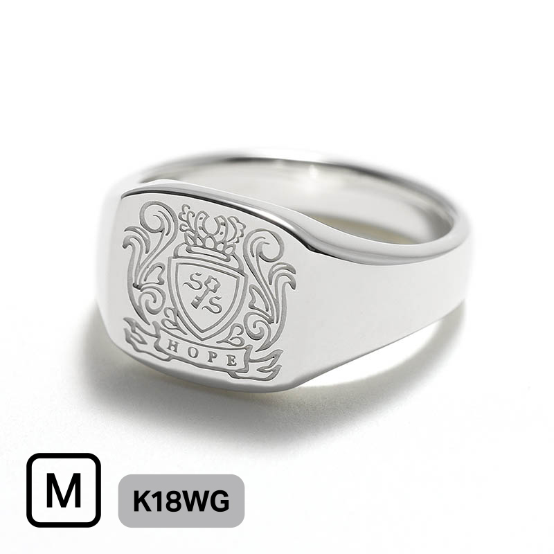 Medium Signet Ring - Silver