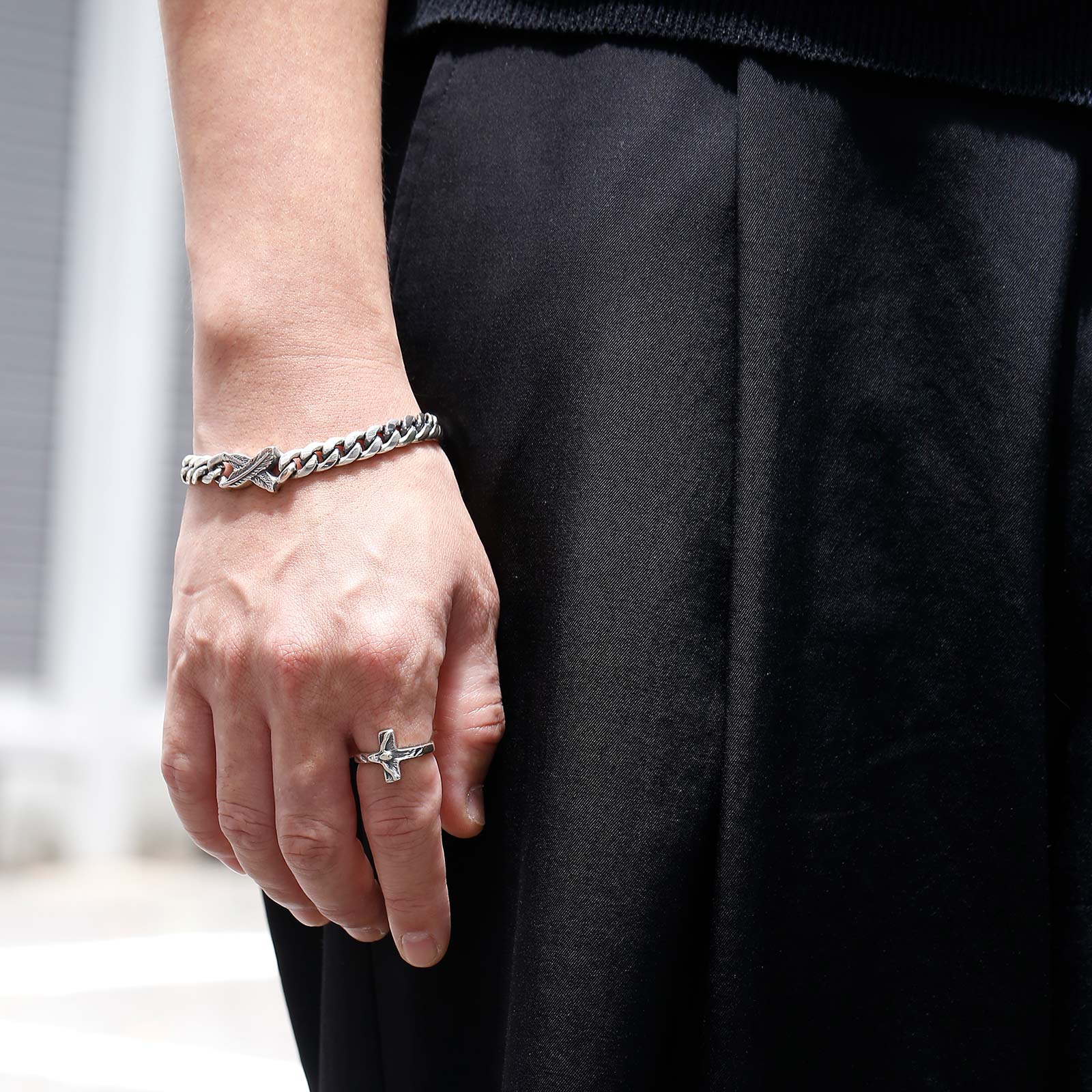 SYMPATHY OF SOUL K18 クロスリング SYMPATHY OF SOUL（シンパシーオブソウル） Cross Ring（クロスリング）