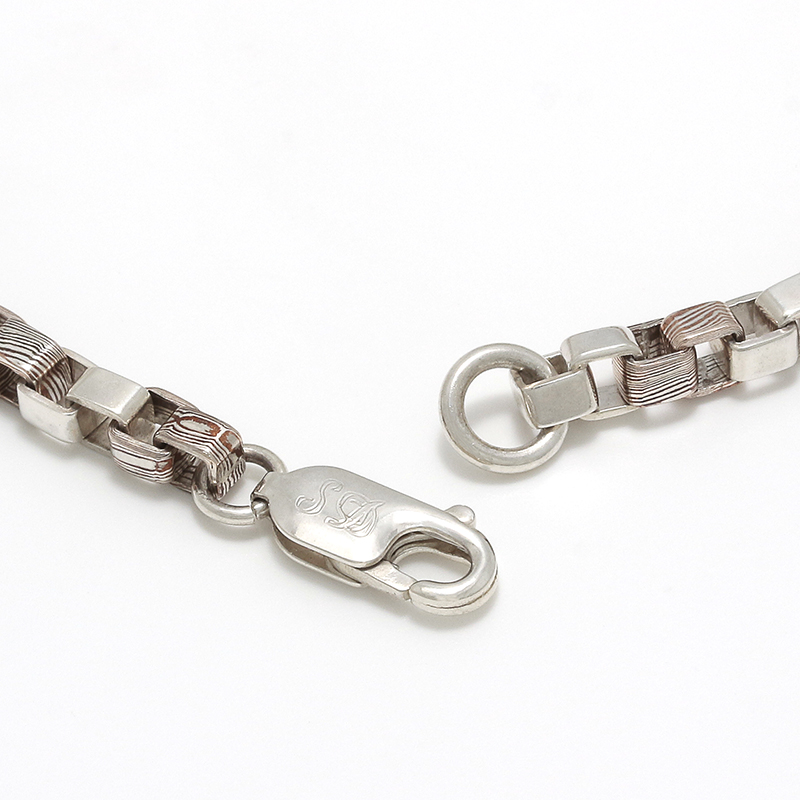 MOKUME Combination Venetian Chain Bracelet