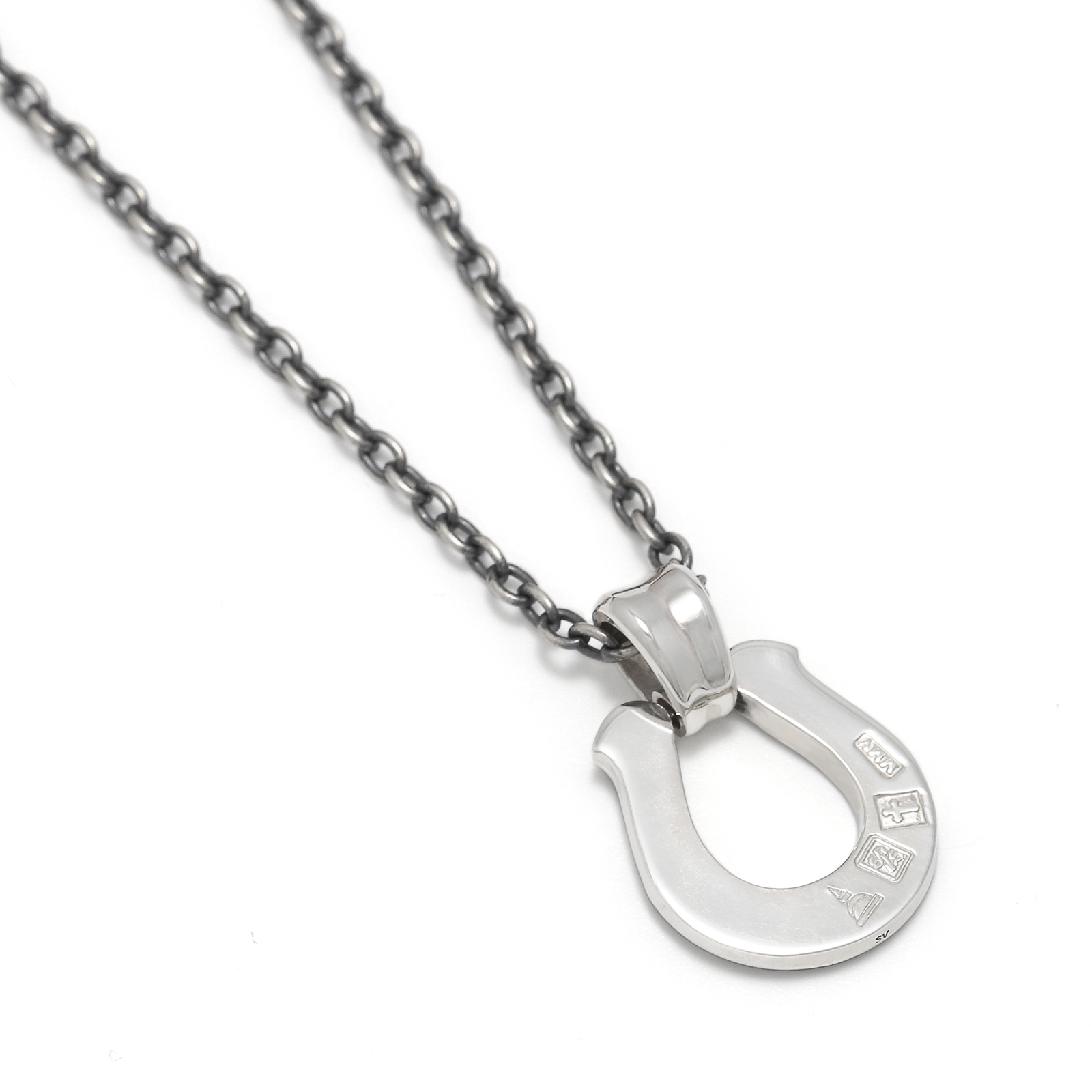 Suman Dhakhwa×SYMPATHY OF SOUL Large Horseshoe Carving Necklace