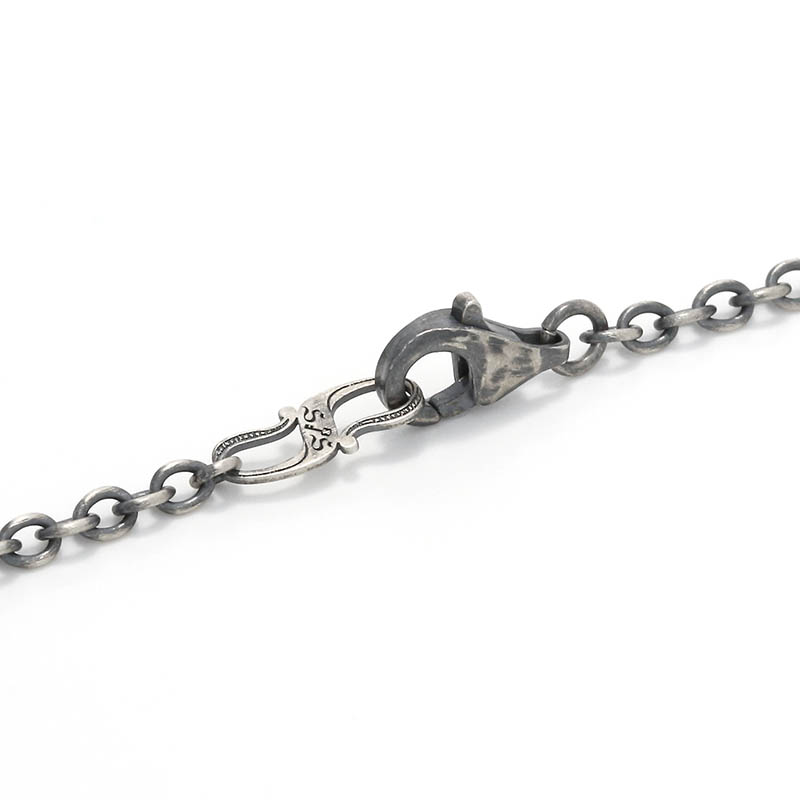 Collaboration Large Horseshoe Carving Necklace