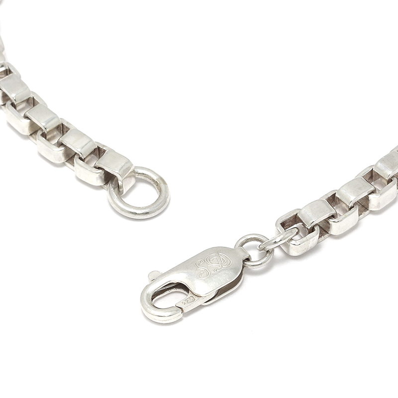 S.O.S fp恵比寿本店、WEB限定 S.O.S fp恵比寿本店15周年限定 Silver Venetian Chain Bracelet w/1pcs 18K