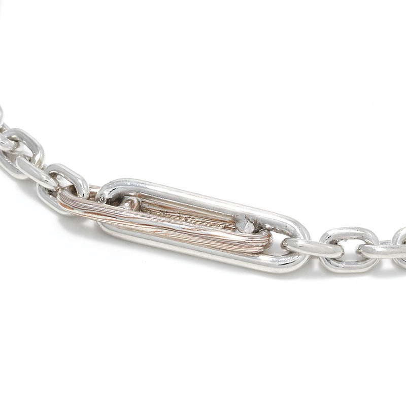 Double Link Bracelet / MOKUME×Silver
