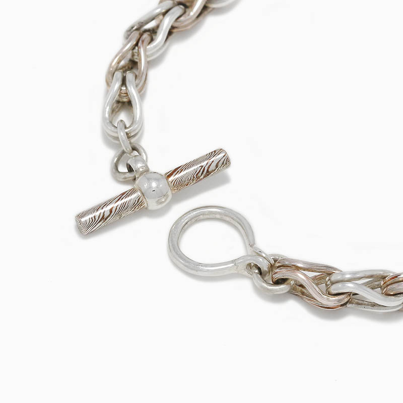 Temple Lamp Hanging Chain Bracelet / MOKUME